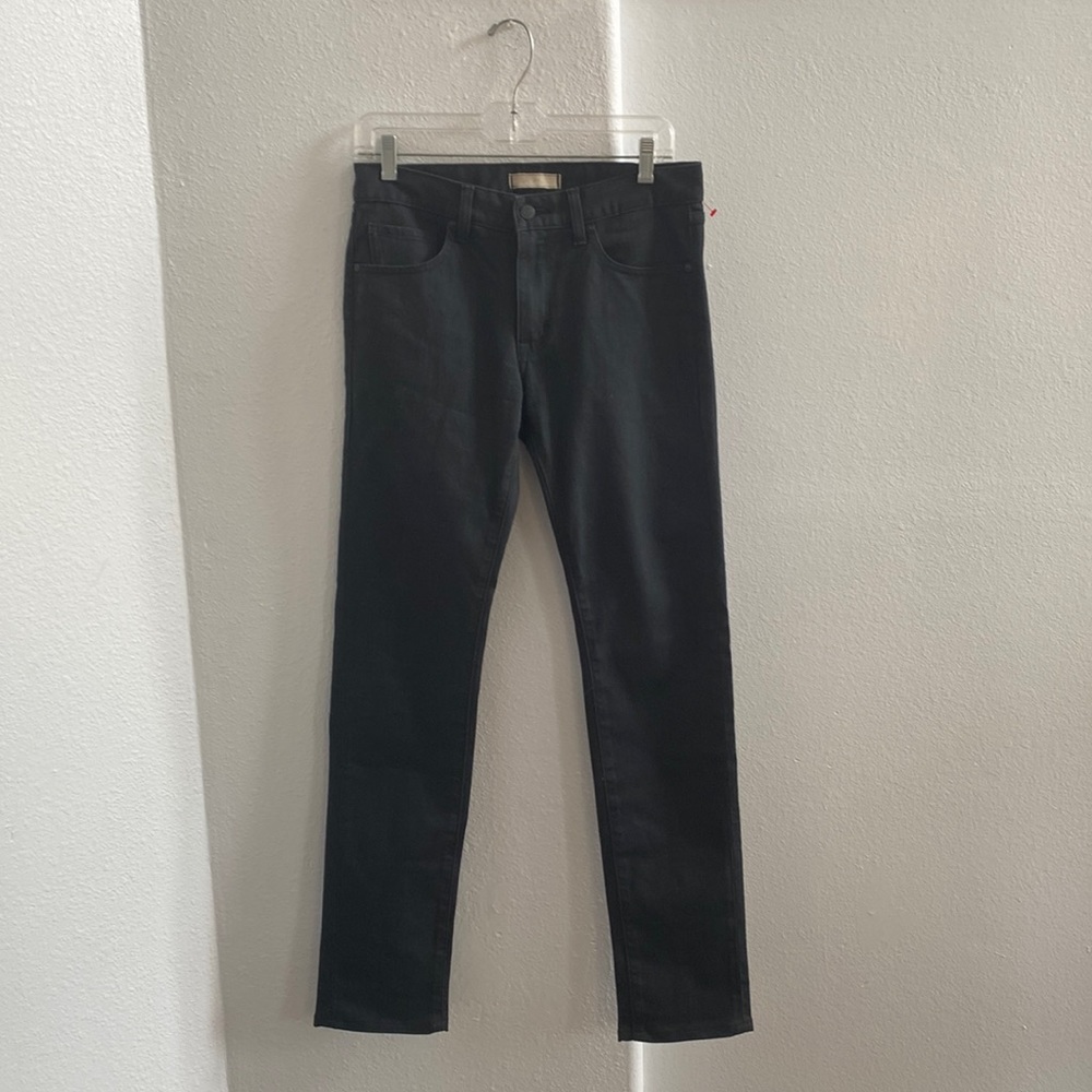 Uniqlo Jeans Mens 29x32 Gray Wash Stretch Denim Skinny Preppy Minimalist